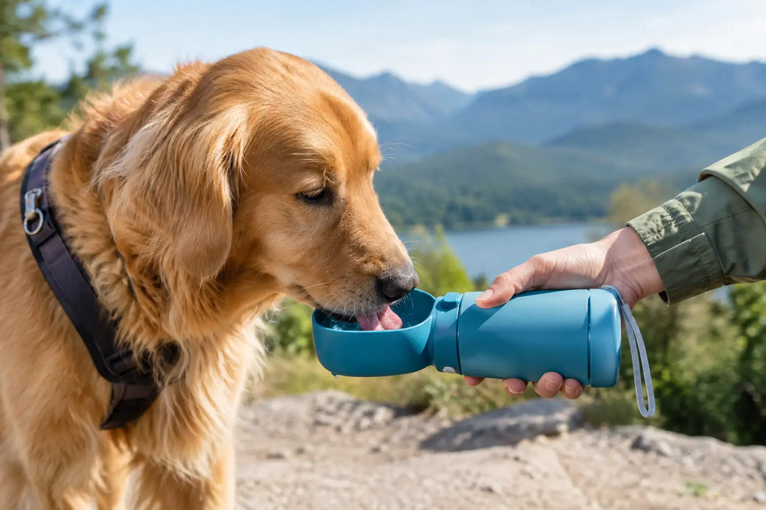 Choosing a Portable Water Bottle for Dogs