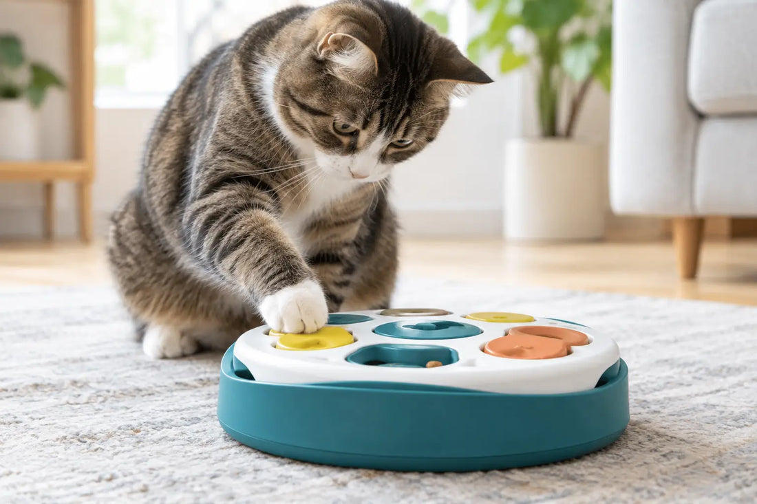 Cat Puzzle Toys for Indoor Cats That Keep Them Busy