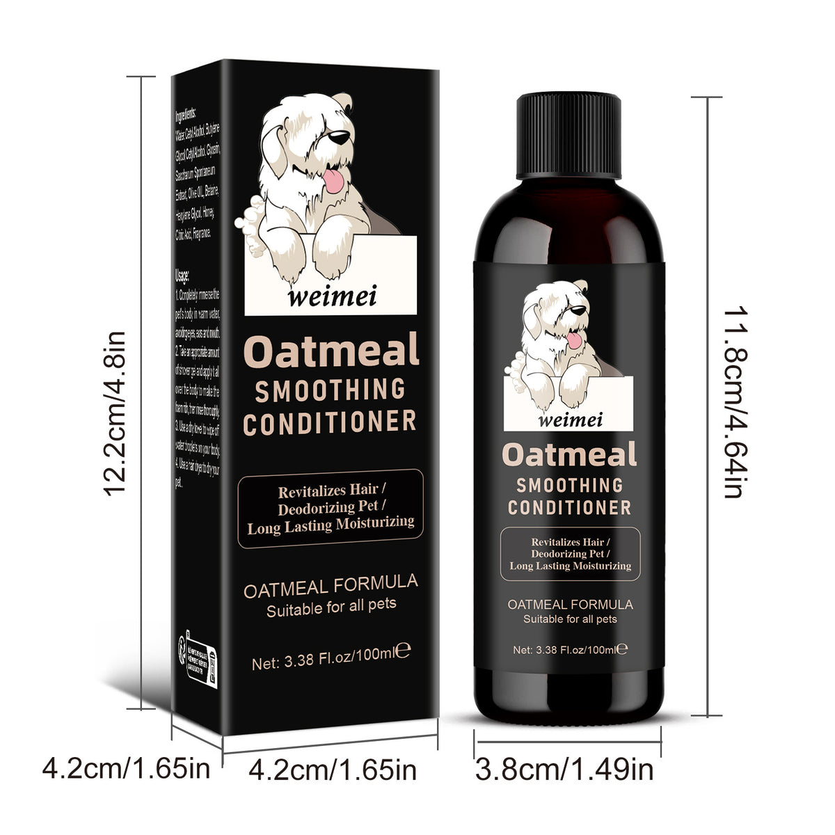 Moisturizing Pet Conditioner Shampoo