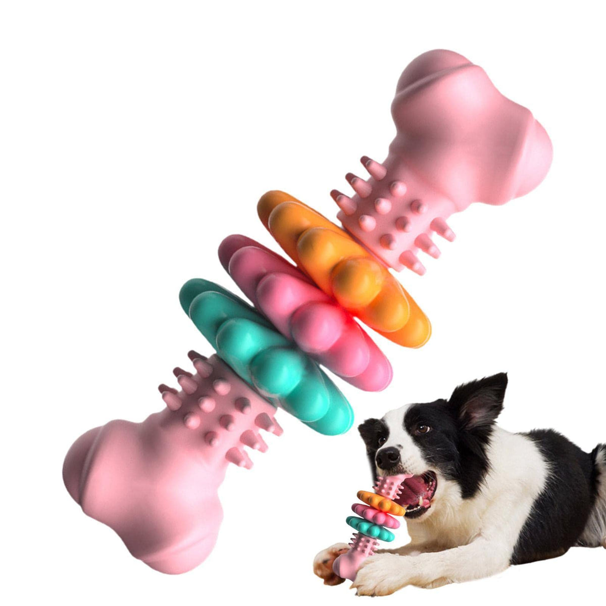 Indestructible Dog Bone Chew Toy