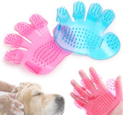 Pet Finger Grooming Massage Brush
