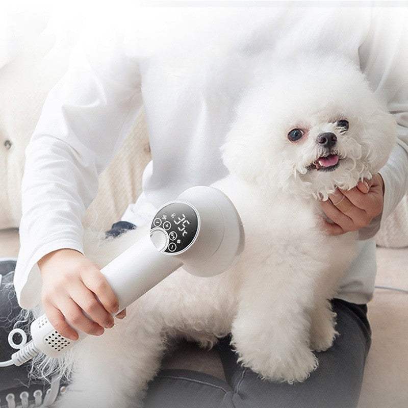 Smart Pet Hair Dryer Brush Comb