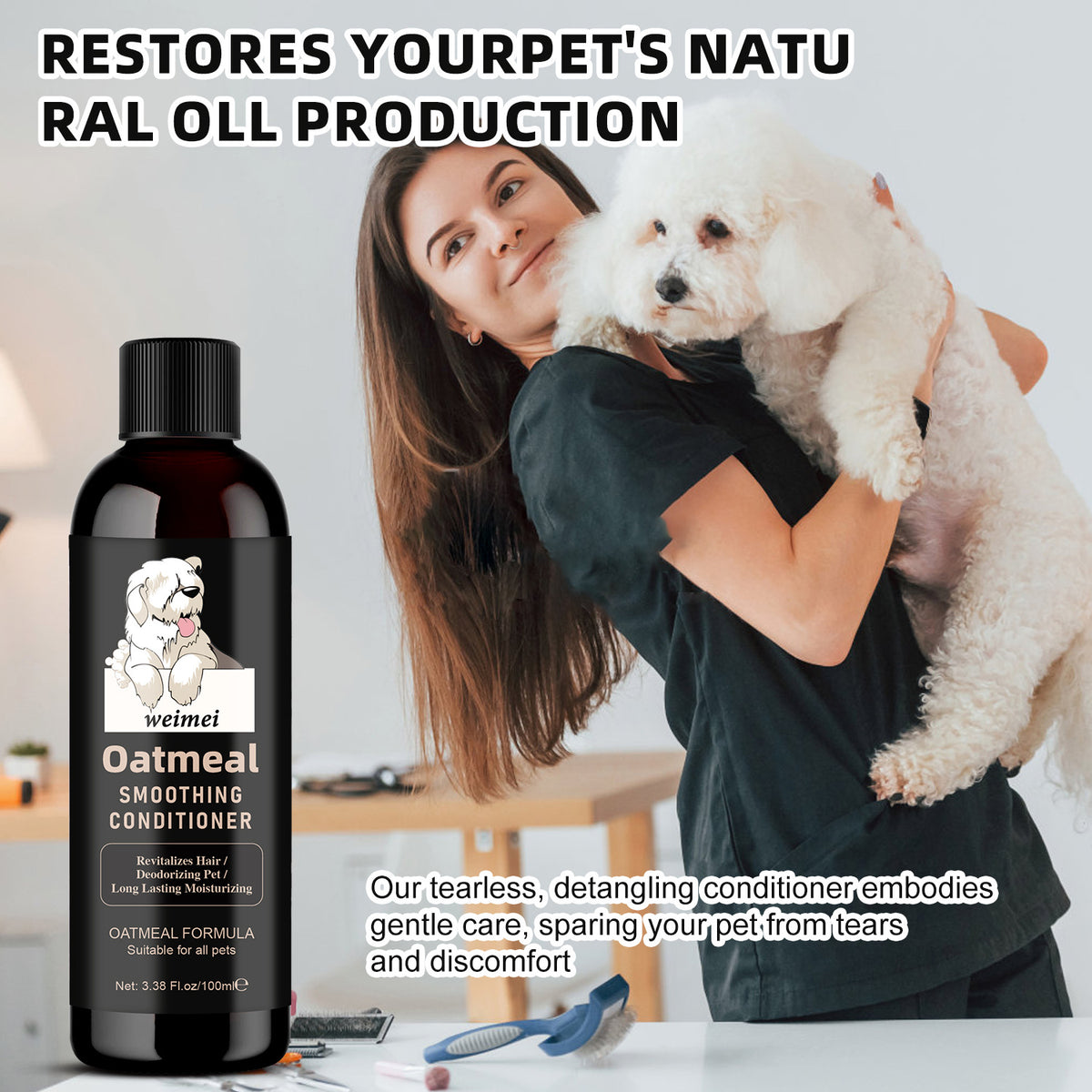 Moisturizing Pet Conditioner Shampoo