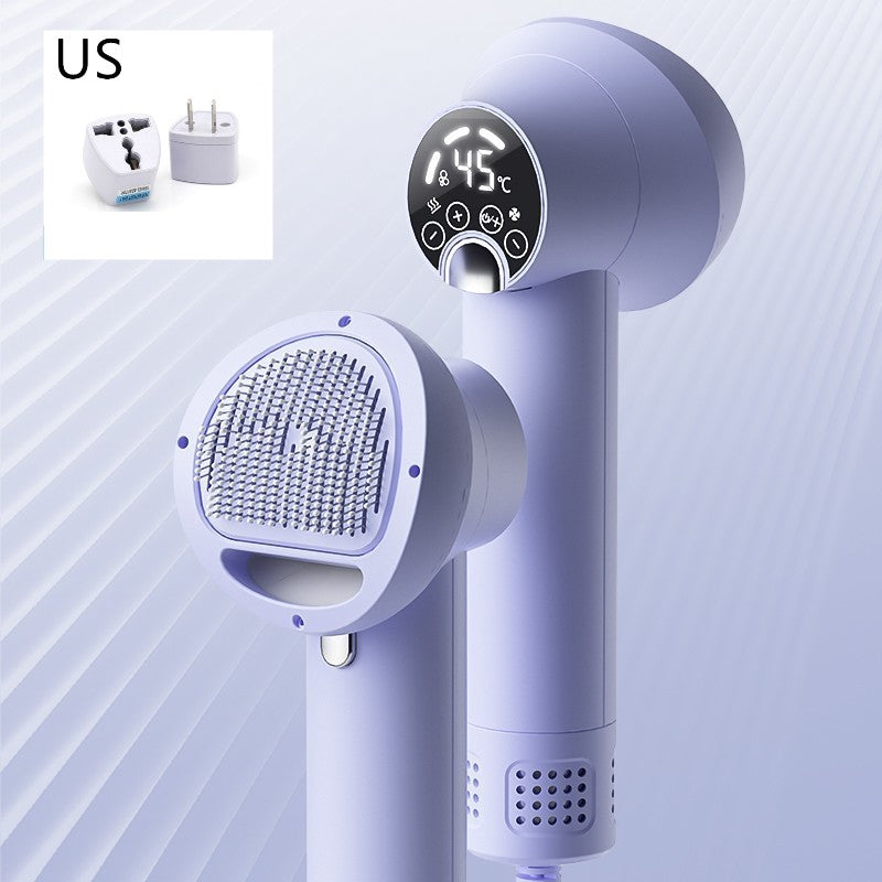 Smart Pet Hair Dryer Brush Comb