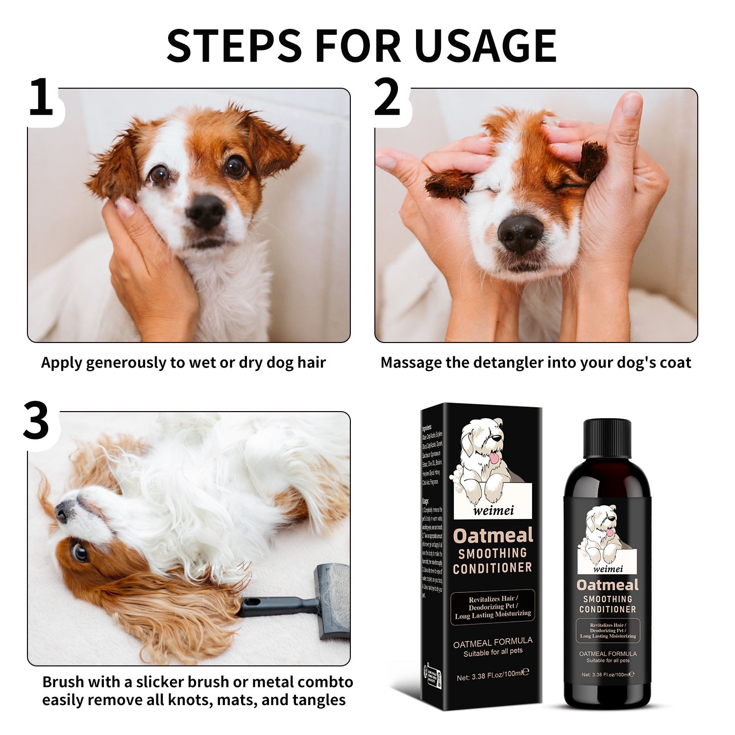 Moisturizing Pet Conditioner Shampoo