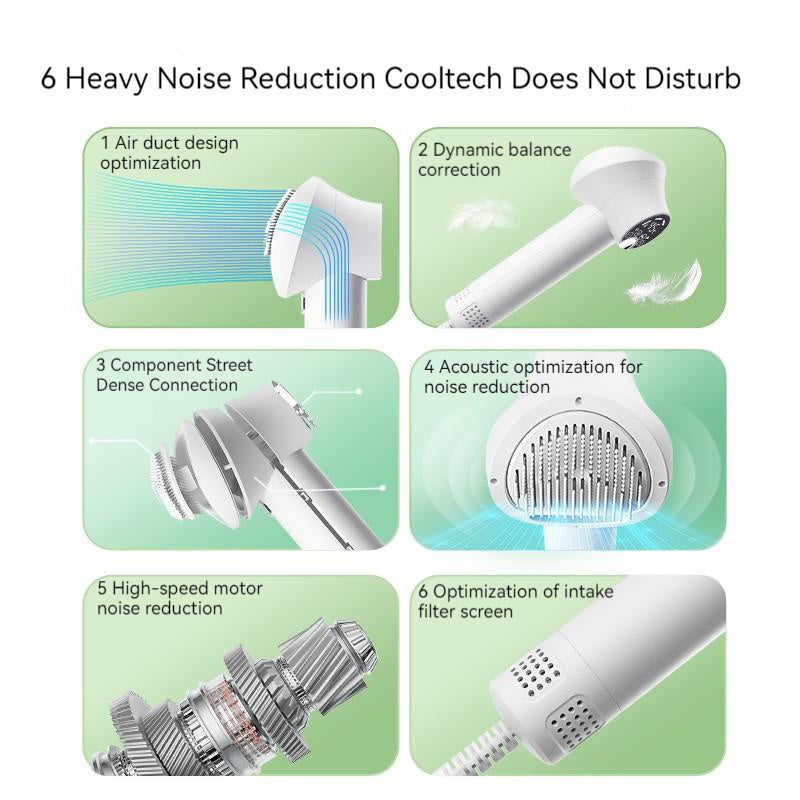 Smart Pet Hair Dryer Brush Comb