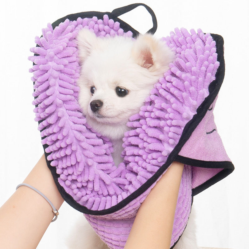 Microfiber Pet Bath Towel for Dogs Cats