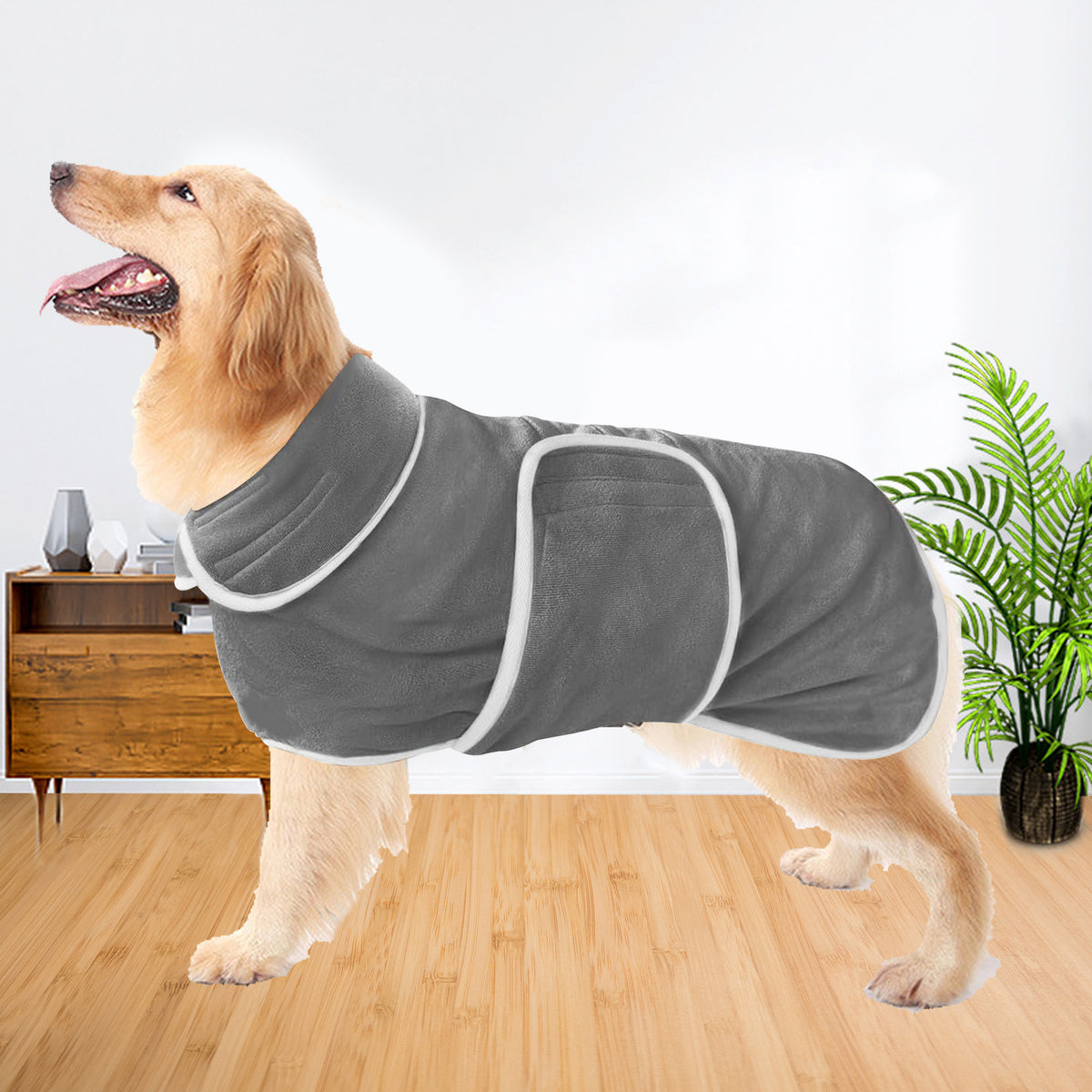 Super Absorbent Dog Bathrobe Towel