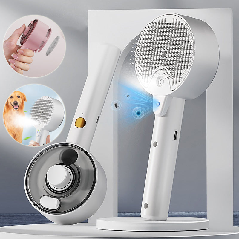 Self Cleaning Pet Grooming Brush