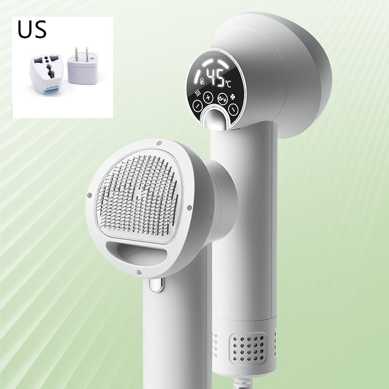 Smart Pet Hair Dryer Brush Comb